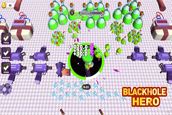 Blackhole Hero MiniGame