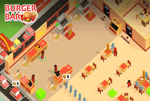 Burger Bar MiniGame