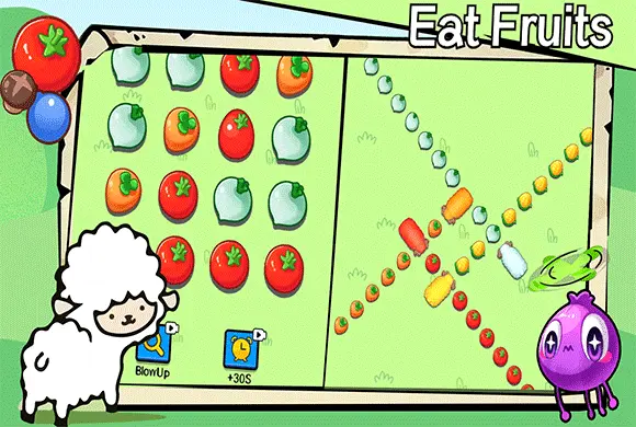 Eat Fruits MiniGame