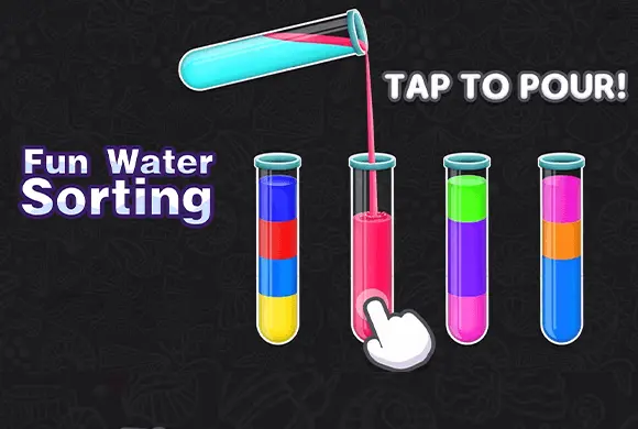 Fun Water Sorting MiniGame