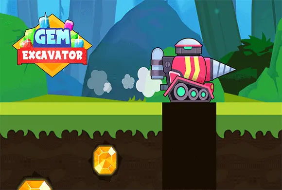 Gem Excavator MiniGame