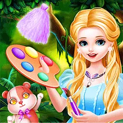 Litter Painter Dress Up Story MiniGame