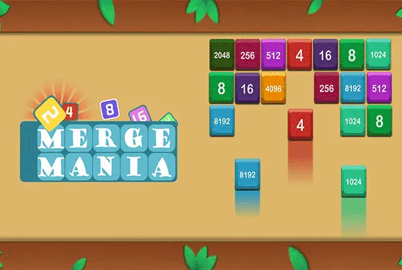 Merge Mania MiniGame