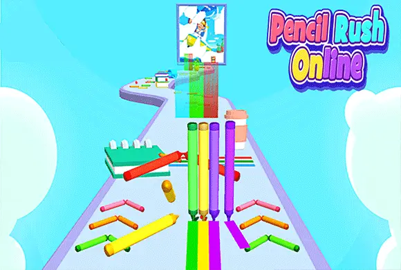 Pencil Rush Online MiniGame