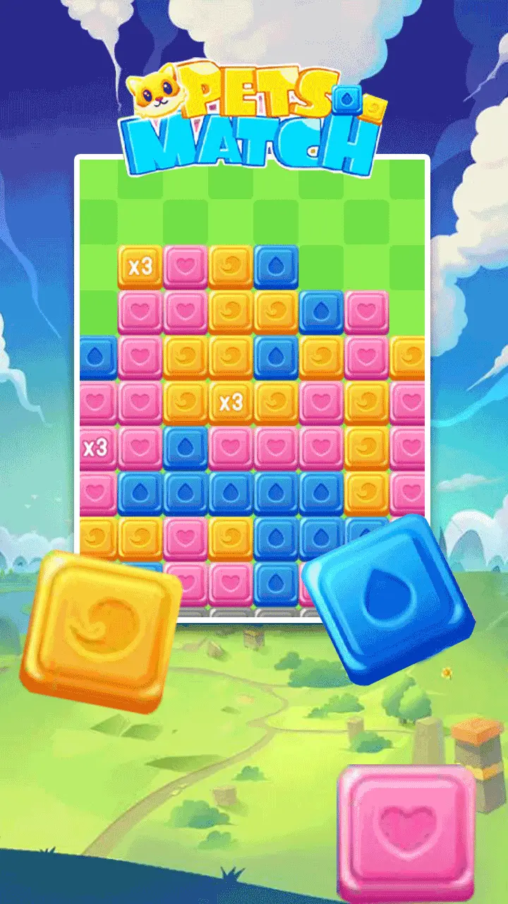 Tetris Puzzle MiniGame