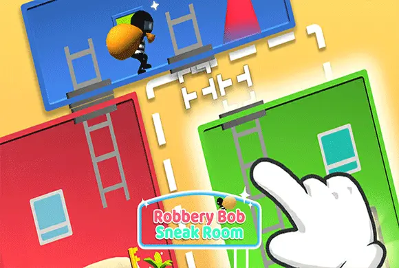 Robbery Bob Sneak Room MiniGame