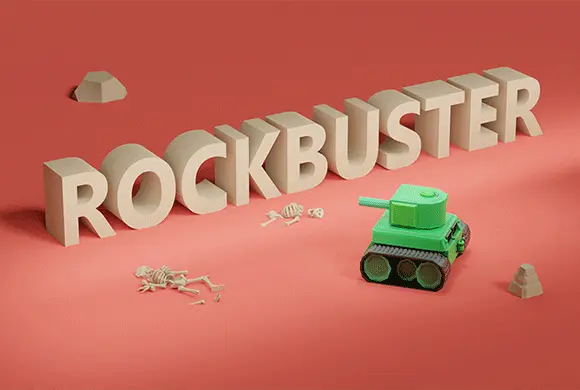 Rock_Buster MiniGame