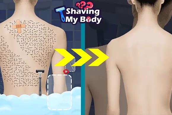 Shaving Her Body MiniGame