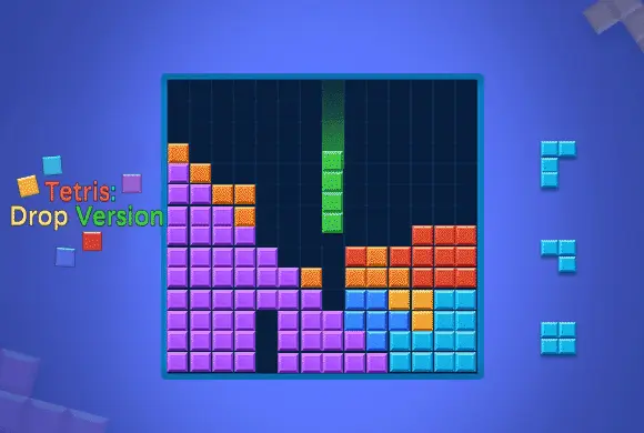 Tetris:Drop Version MiniGame