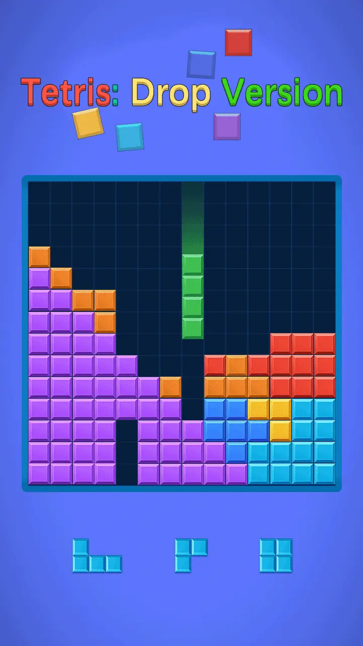 Tetris Puzzle MiniGame