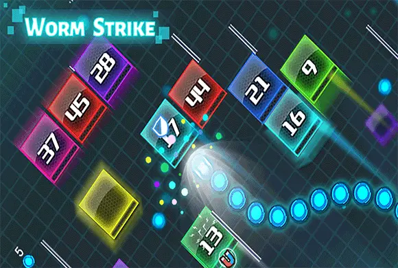 Worm Strike MiniGame